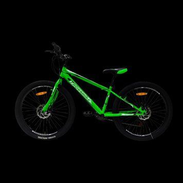Велосипед CROSSBIKE Spark D-Steel 2024 26" 13" Зелений