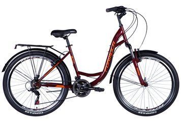 Велосипед ST 26" Formula OMEGA AM рама- " с багажником задн St с крылом St 2024 (червоний)