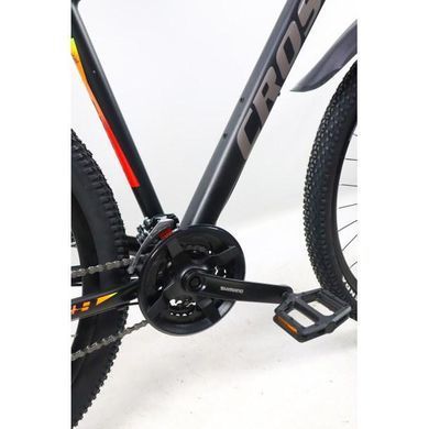 , 29", 20", Алюміній, 24 швидкості, Червоний, Дисковий гідравлічний