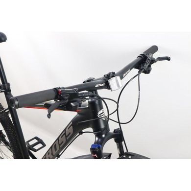 , 29", 20", Алюміній, 24 швидкості, Червоний, Дисковий гідравлічний