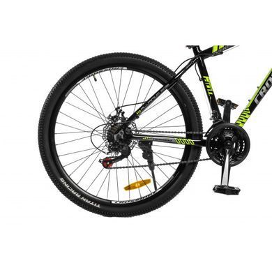 Велосипед CrossBike Everest 27"17" Чорний-Жовтий