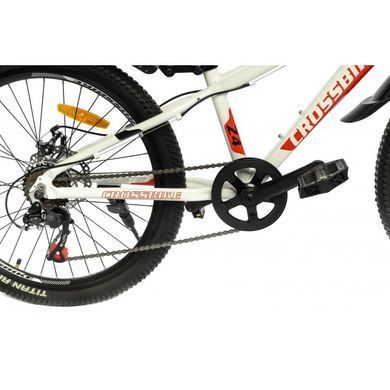 Велосипед Crossbike Dragster 24" 11" Білий