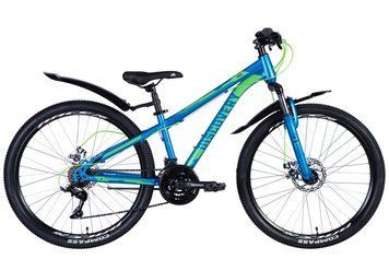 Велосипед ST 26" Discovery TREK AM DD рама- с крылом Pl 2024 (синий)