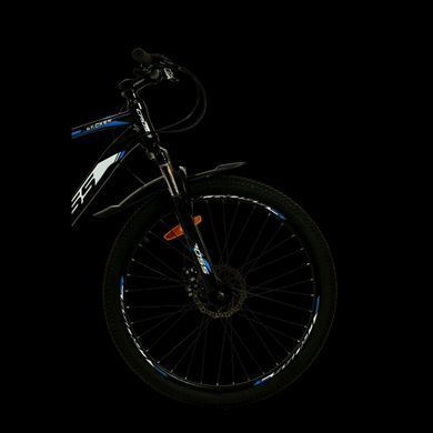 , 27.5", 17", Алюміній, 21 швидкість, Чорний, Дисковий механічний