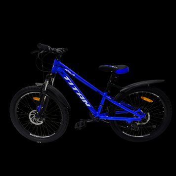 Велосипед Titan APOLLO 2024 24" 11" Синій