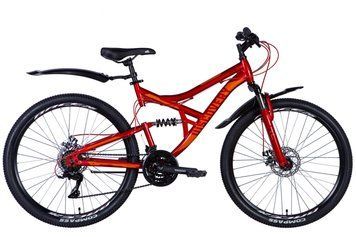 Велосипед ST 26" Discovery CANYON AM DD рама- " с крылом Pl 2024 (червоний)