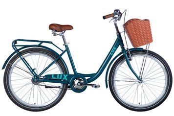 Велосипед 26" Dorozhnik LUX 2024 (смарагдовий(м))