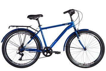 Велосипед ST 26" Discovery PRESTIGE MAN Vbr рама- с багажником задн St с крылом St 2024 (синій)