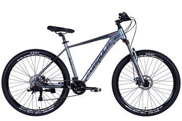 , 27.5", 19", Алюміній, 18, сріблястий (м), дискові 160/160