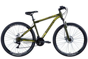 Велосипед ST 29" Discovery TREK AM DD рама- " 2024 (темно-зелений)