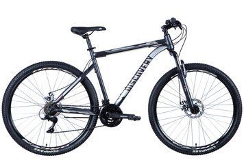 Велосипед ST 29" Discovery TREK AM DD рама- " 2024 (сіро-червоний (м))