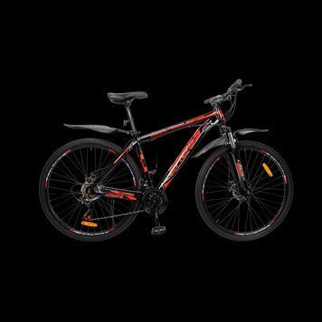 Велосипед CROSS Stinger 27.5" 18" Чорний-Червоний