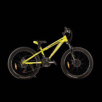 Велосипед CrossBike STORM 24" 13" Жовтий