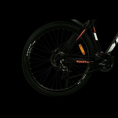 Велосипед Titan Gefest 2022 29" 20" Чорний-Білий-Помаранчевий