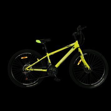 Велосипед CrossBike SPARK AD 26" 13" Неоновий-Жовтий